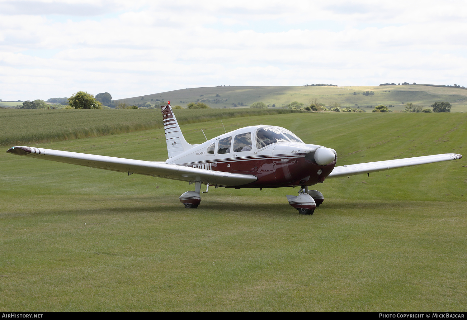 Aircraft Photo of G-BOMU | Piper PA-28-181 Cherokee Archer II | AirHistory.net #740532