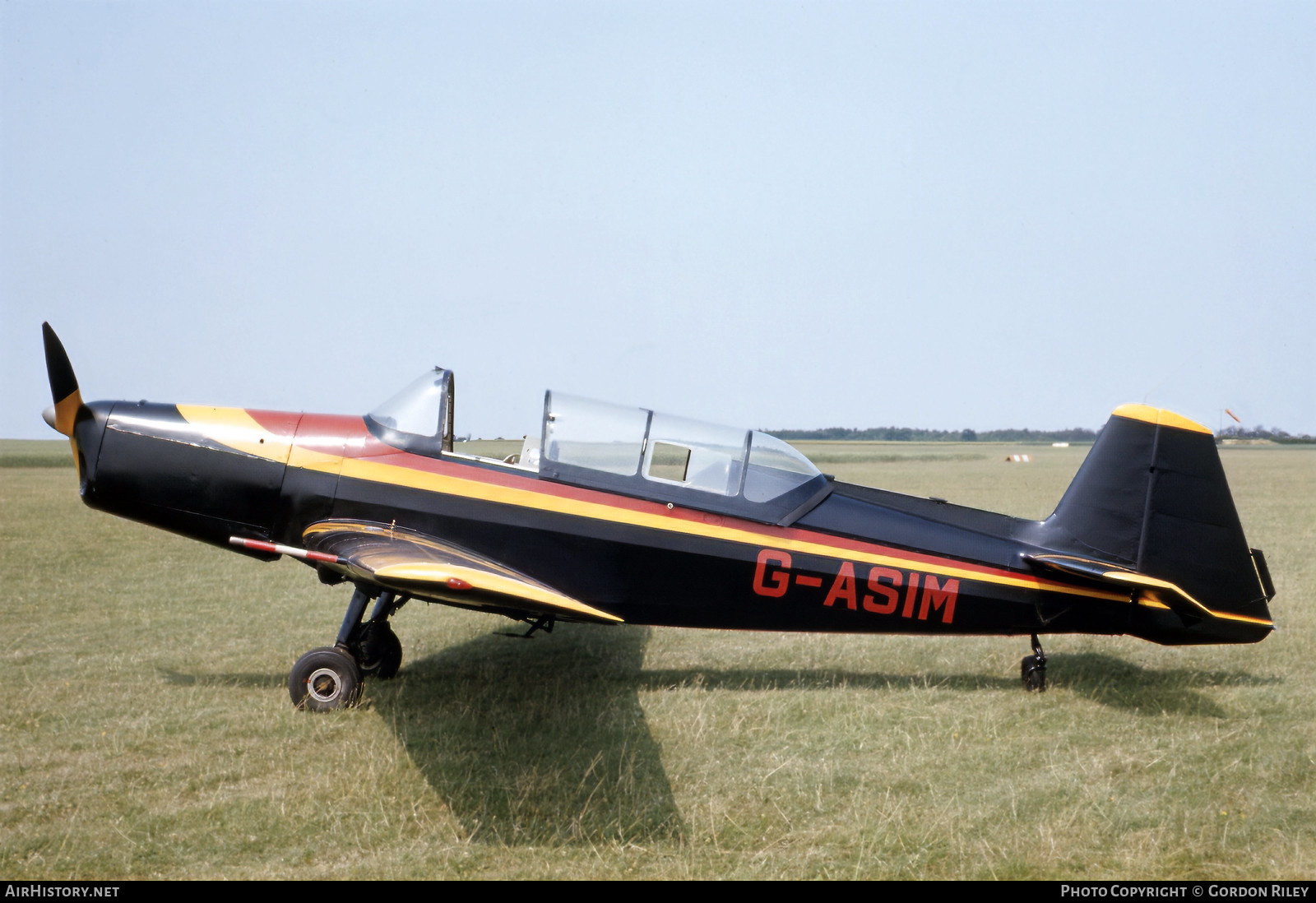 Aircraft Photo of G-ASIM | Zlin Z-326 Trener Master | AirHistory.net #740568
