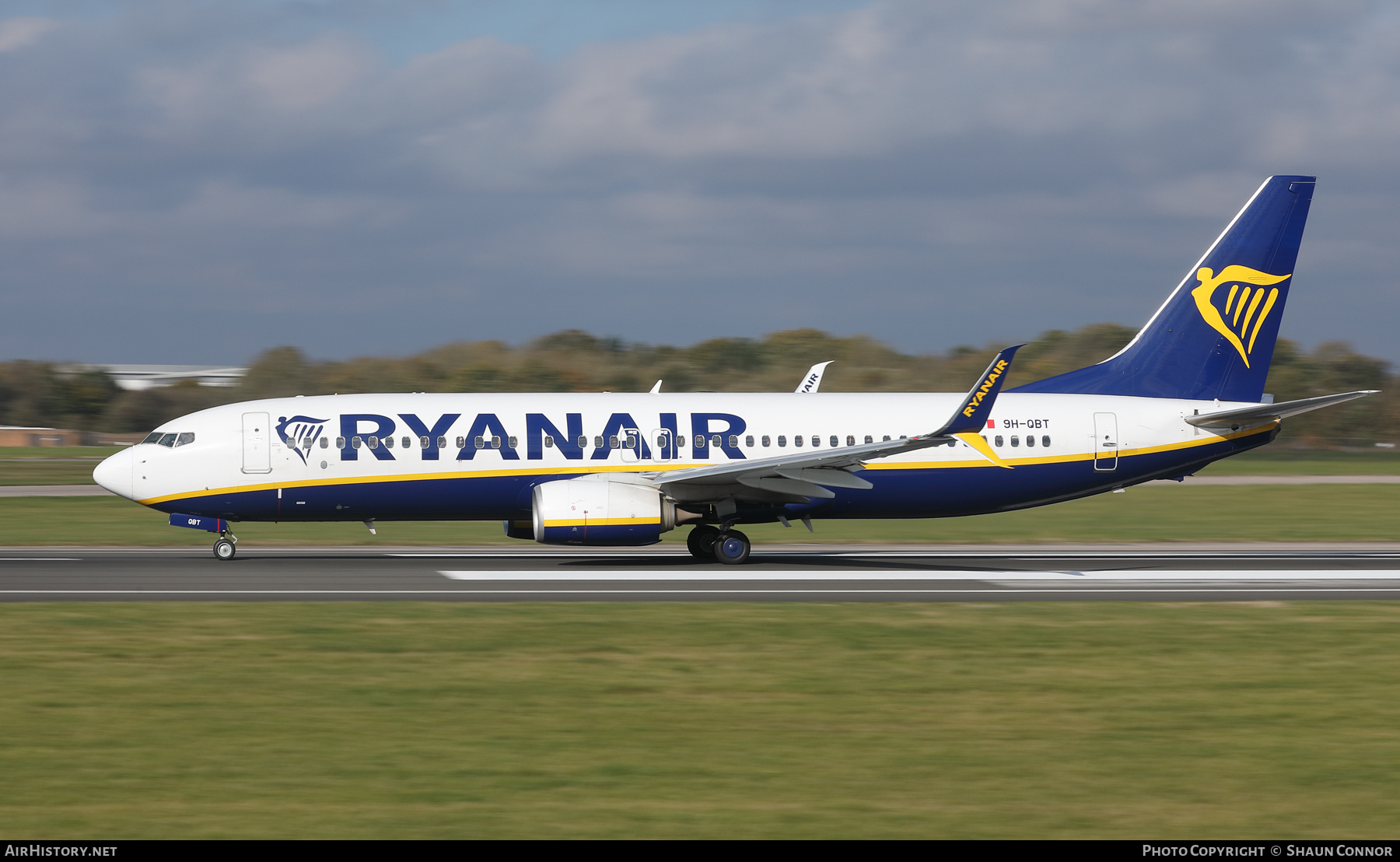 Aircraft Photo of 9H-QBT | Boeing 737-8AS | Ryanair | AirHistory.net #740610
