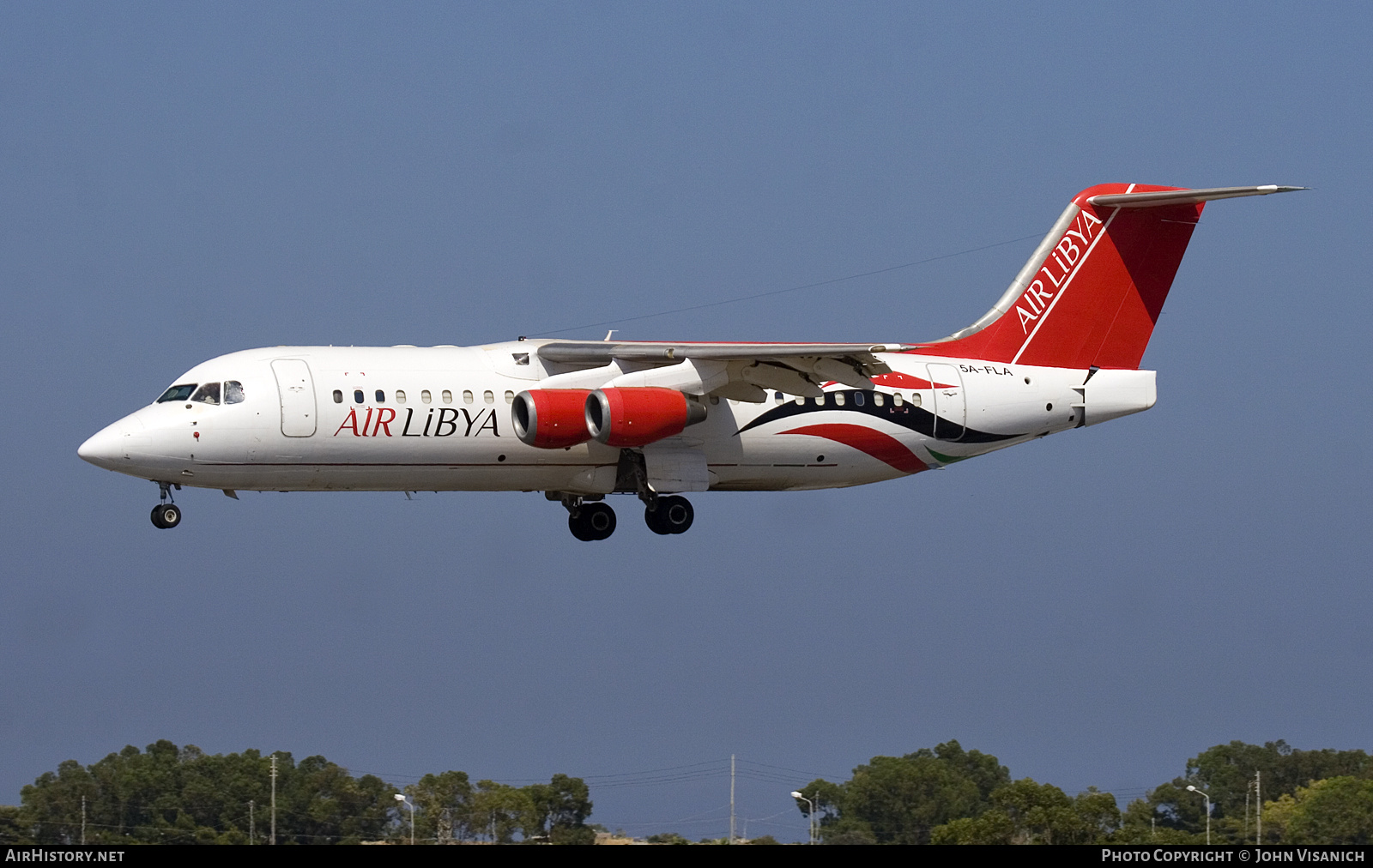 Aircraft Photo of 5A-FLA | BAE Systems Avro 146-RJ100 | Air Libya | AirHistory.net #740624