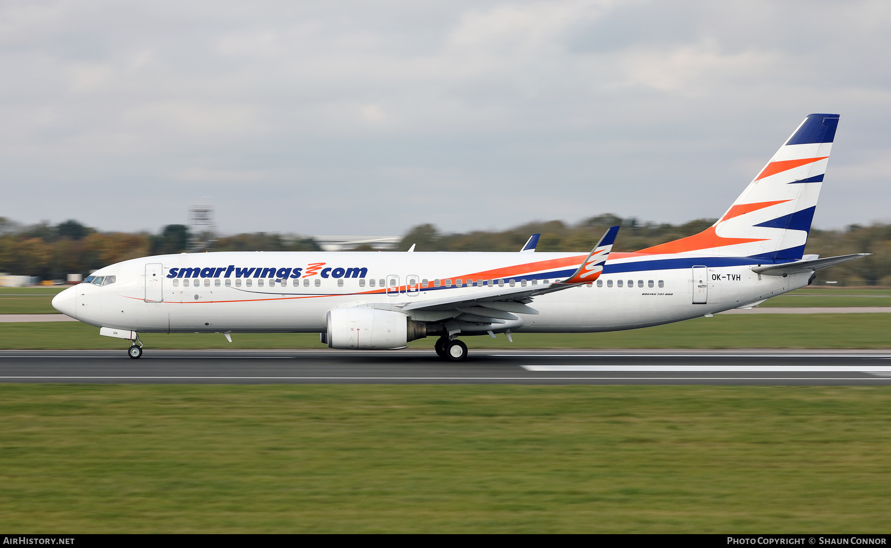 Aircraft Photo of OK-TVH | Boeing 737-8Q8 | Smartwings | AirHistory.net #740631
