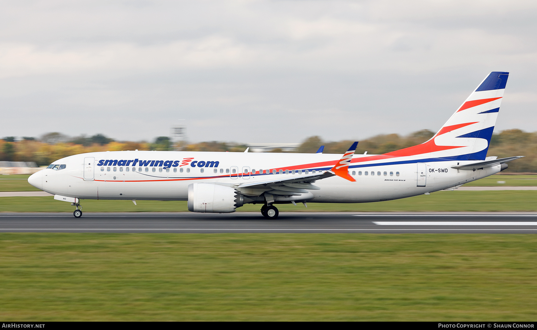 Aircraft Photo of OK-SWD | Boeing 737-8 Max 8 | Smartwings | AirHistory.net #740641