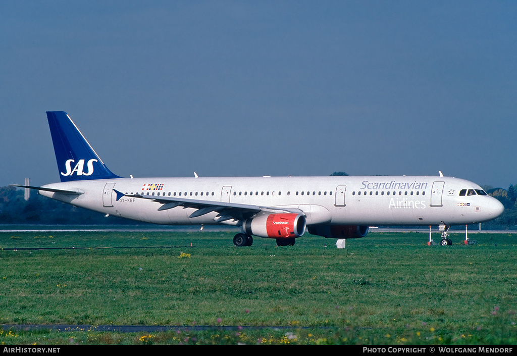 Aircraft Photo of OY-KBF | Airbus A321-232 | Scandinavian Airlines - SAS | AirHistory.net #740650