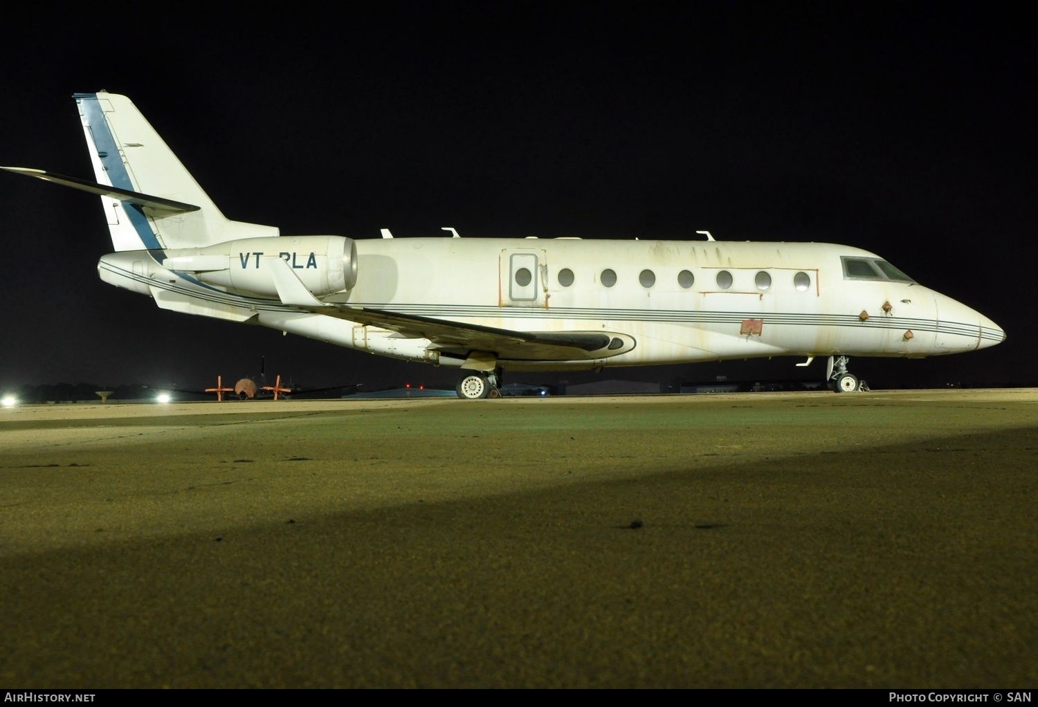 Aircraft Photo of VT-PLA | Israel Aircraft Industries Gulfstream G200 | AirHistory.net #740653