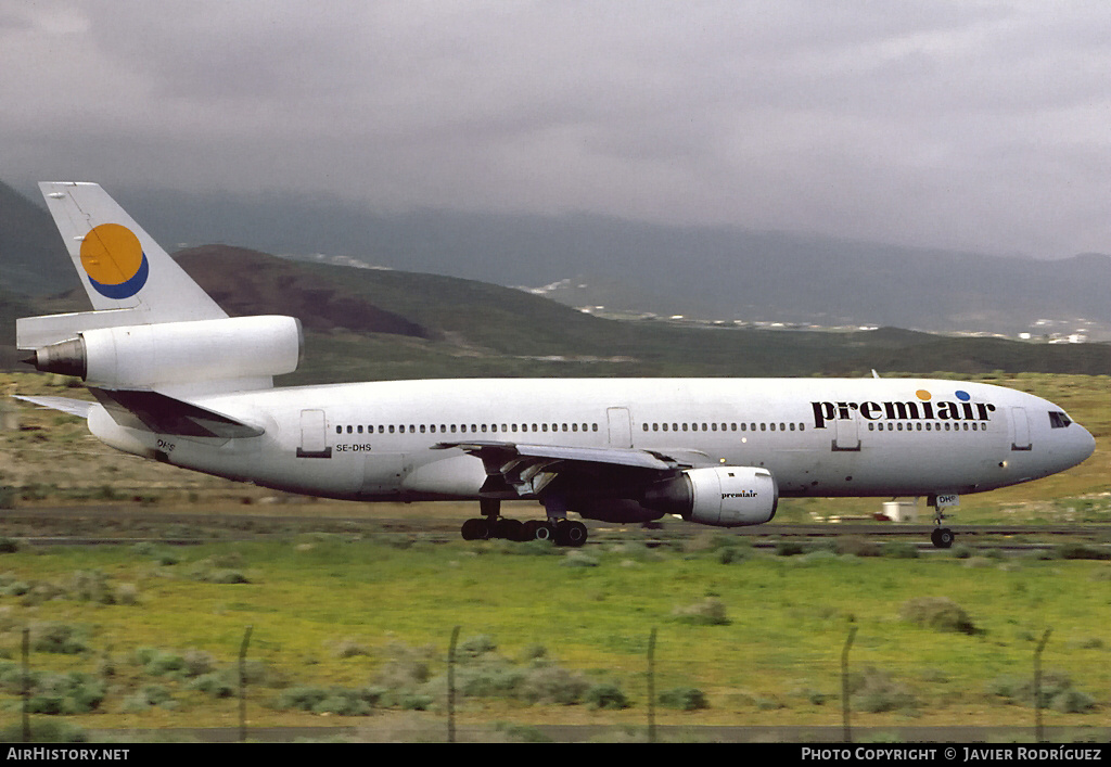 Aircraft Photo of SE-DHS | McDonnell Douglas DC-10-10 | Premiair | AirHistory.net #740664