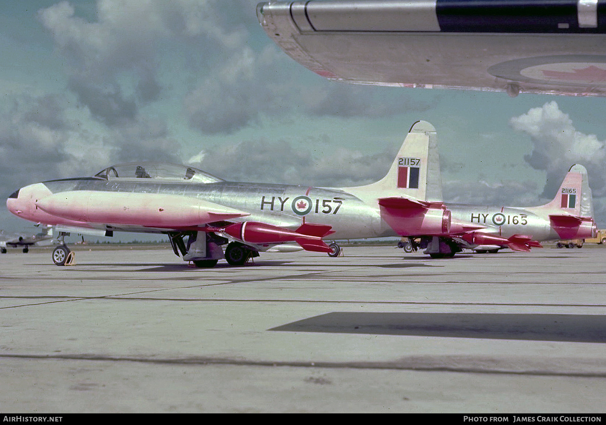 Aircraft Photo of 21157 | Canadair T-33AN Silver Star 3 | Canada - Air Force | Weapons Practice Unit | AirHistory.net #740681