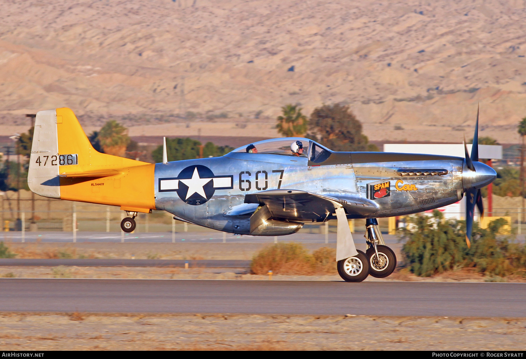 Aircraft Photo of N5441V / NL5441V / 472861 | North American P-51D Mustang | USA - Air Force | AirHistory.net #740704