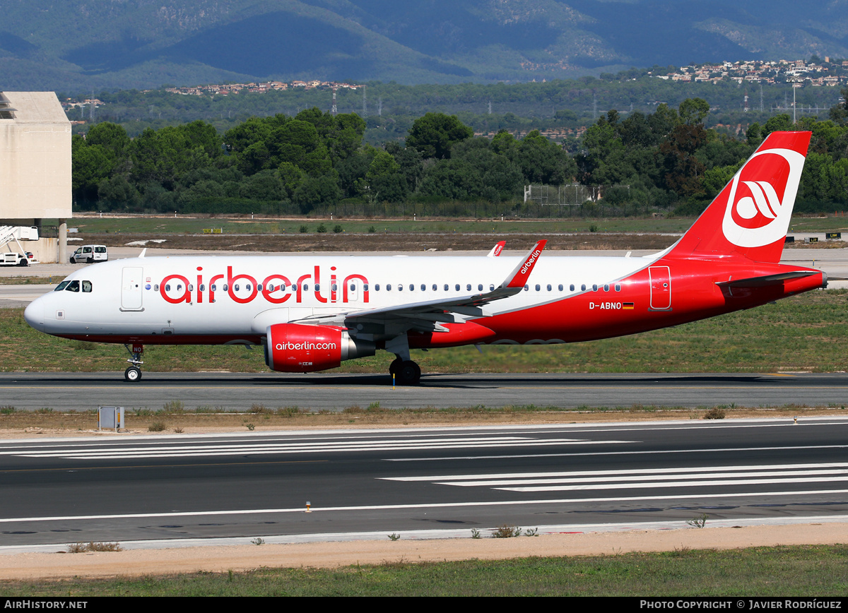 Aircraft Photo of D-ABNO | Airbus A320-214 | Air Berlin | AirHistory.net #740705