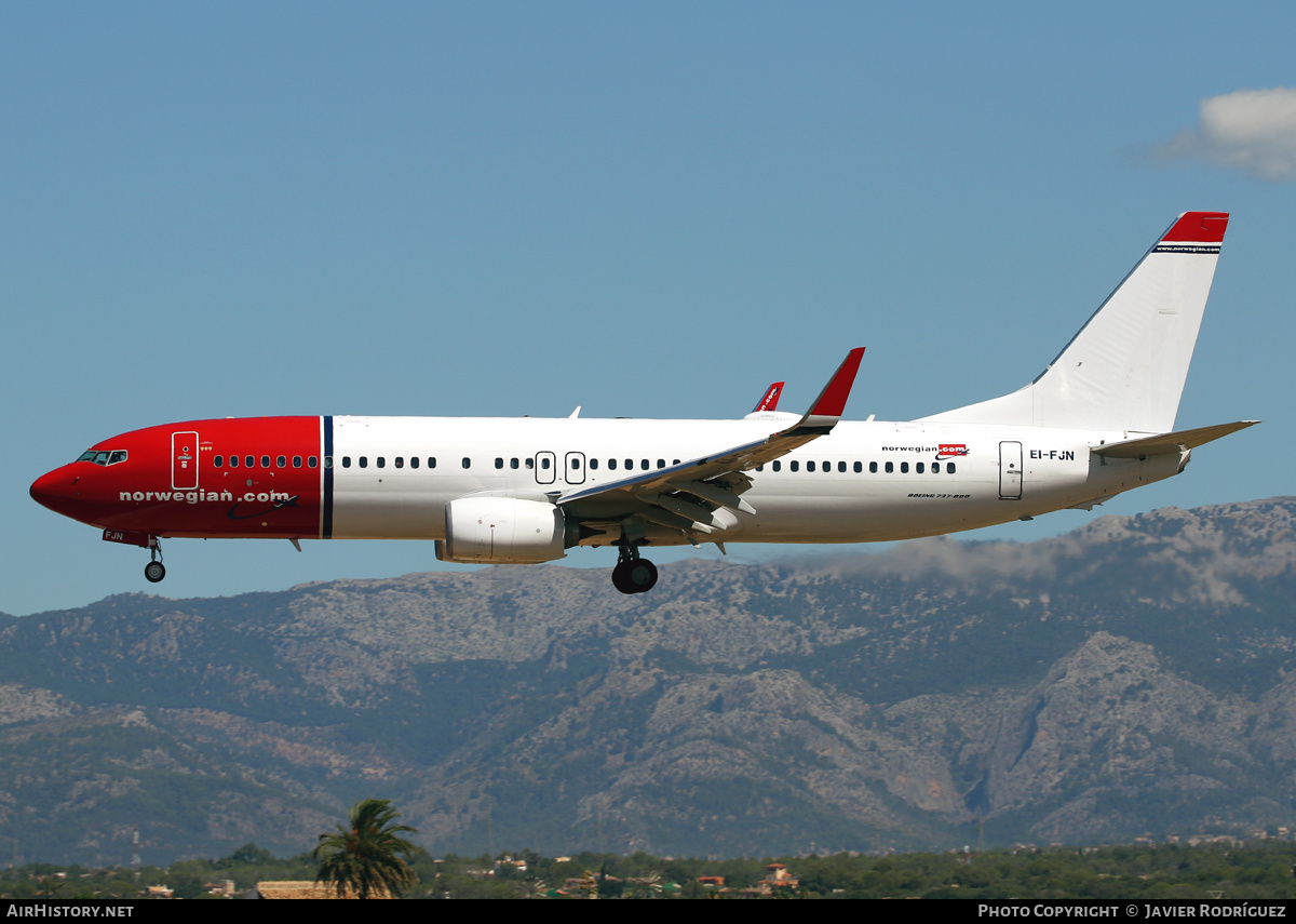 Aircraft Photo of EI-FJN | Boeing 737-8JP | Norwegian | AirHistory.net #740720