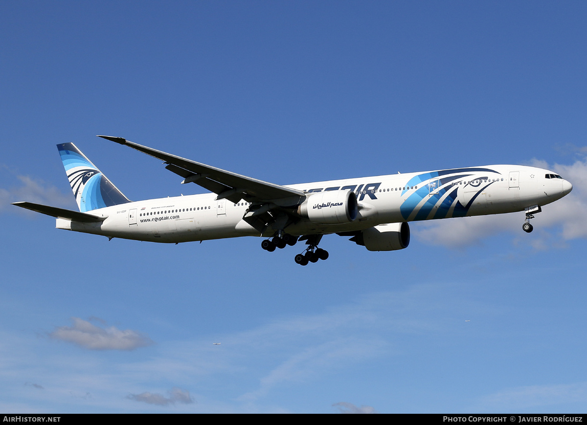 Aircraft Photo of SU-GDP | Boeing 777-36N/ER | EgyptAir | AirHistory.net #740725