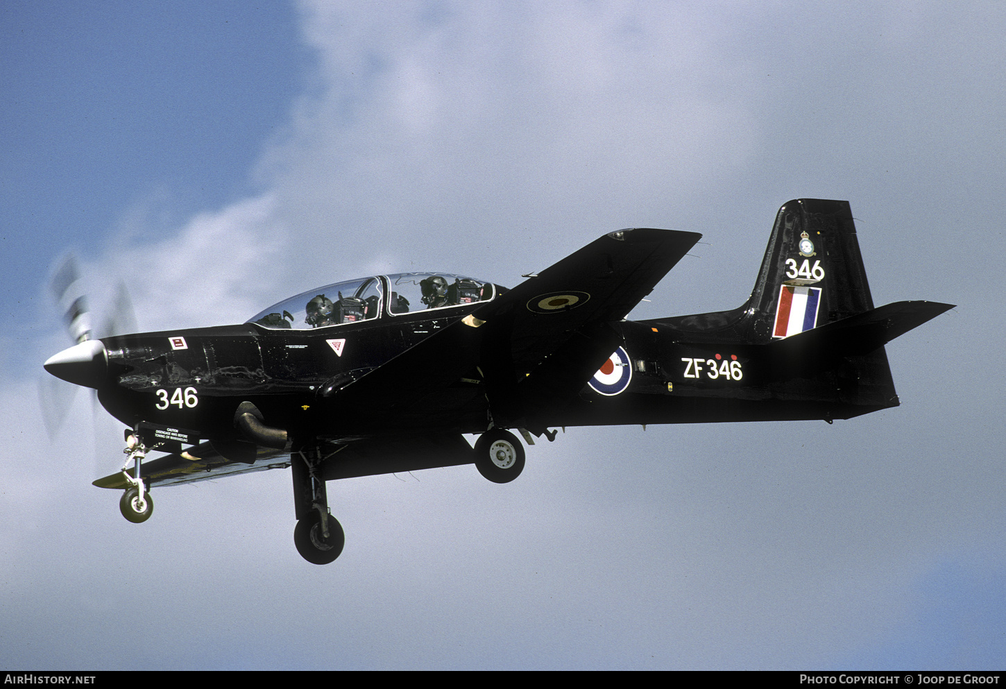 Aircraft Photo of ZF346 | Short S-312 Tucano T1 | UK - Air Force | AirHistory.net #740729