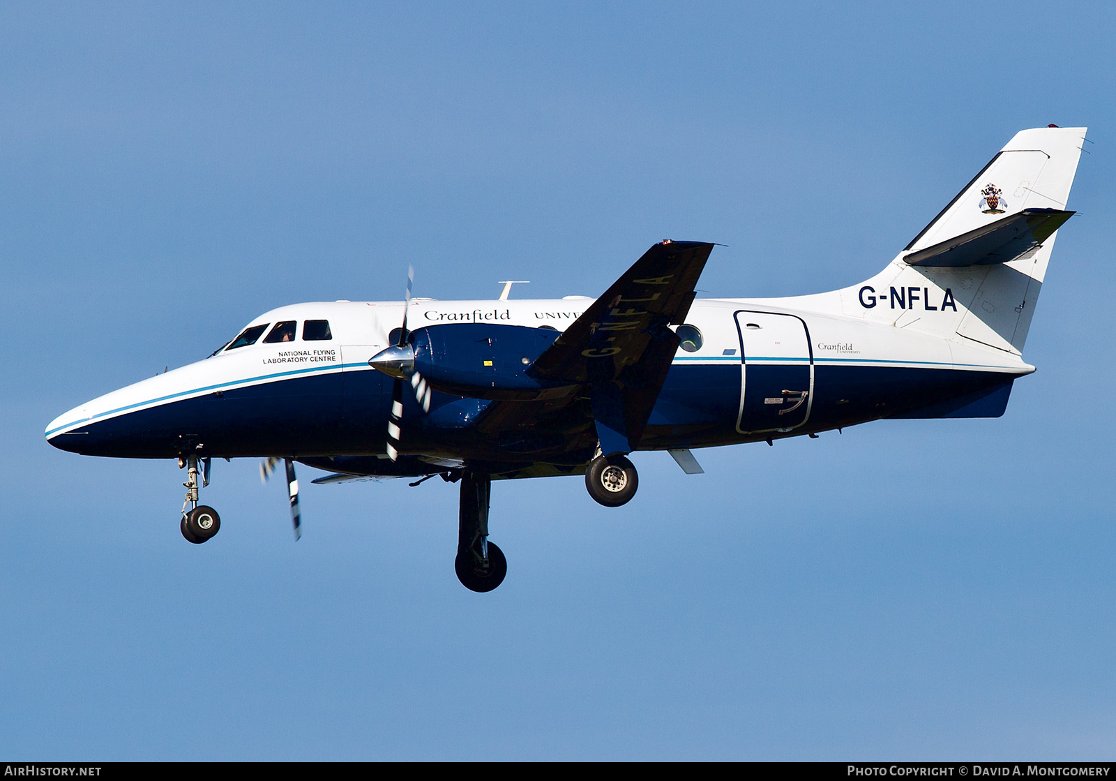 Aircraft Photo of G-NFLA | British Aerospace BAe-3102 Jetstream 31 | Cranfield University | AirHistory.net #740741