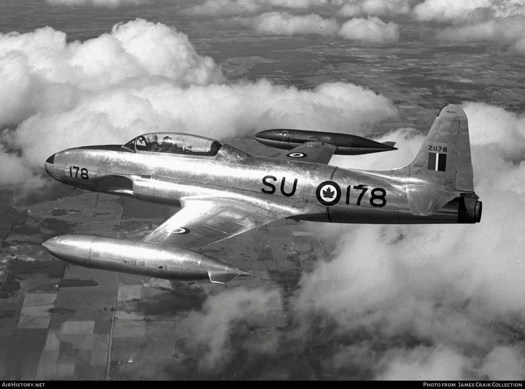 Aircraft Photo of 21178 | Canadair T-33AN Silver Star 3 | Canada - Air Force | AirHistory.net #740742
