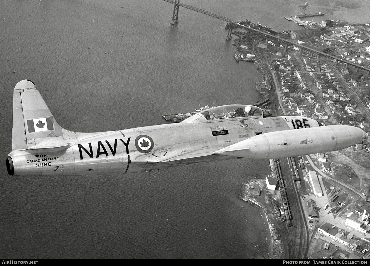 Aircraft Photo of 21186 | Canadair T-33AN Silver Star 3 | Canada - Navy | AirHistory.net #740756
