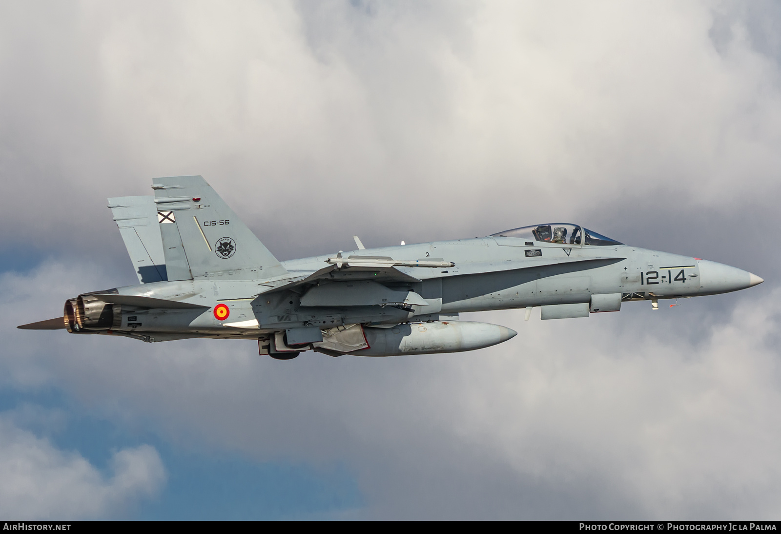 Aircraft Photo of C15-56 | McDonnell Douglas EF-18M Hornet | Spain - Air Force | AirHistory.net #740772