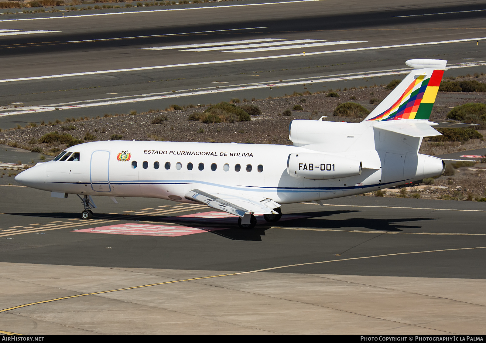 Aircraft Photo of FAB-001 | Dassault Falcon 900EX | Bolivia - Air Force | AirHistory.net #740791