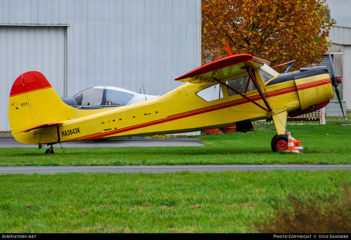 Aircraft Photo of RA-3643K | PZL-Okecie PZL-101A Gawron | AirHistory.net #740806