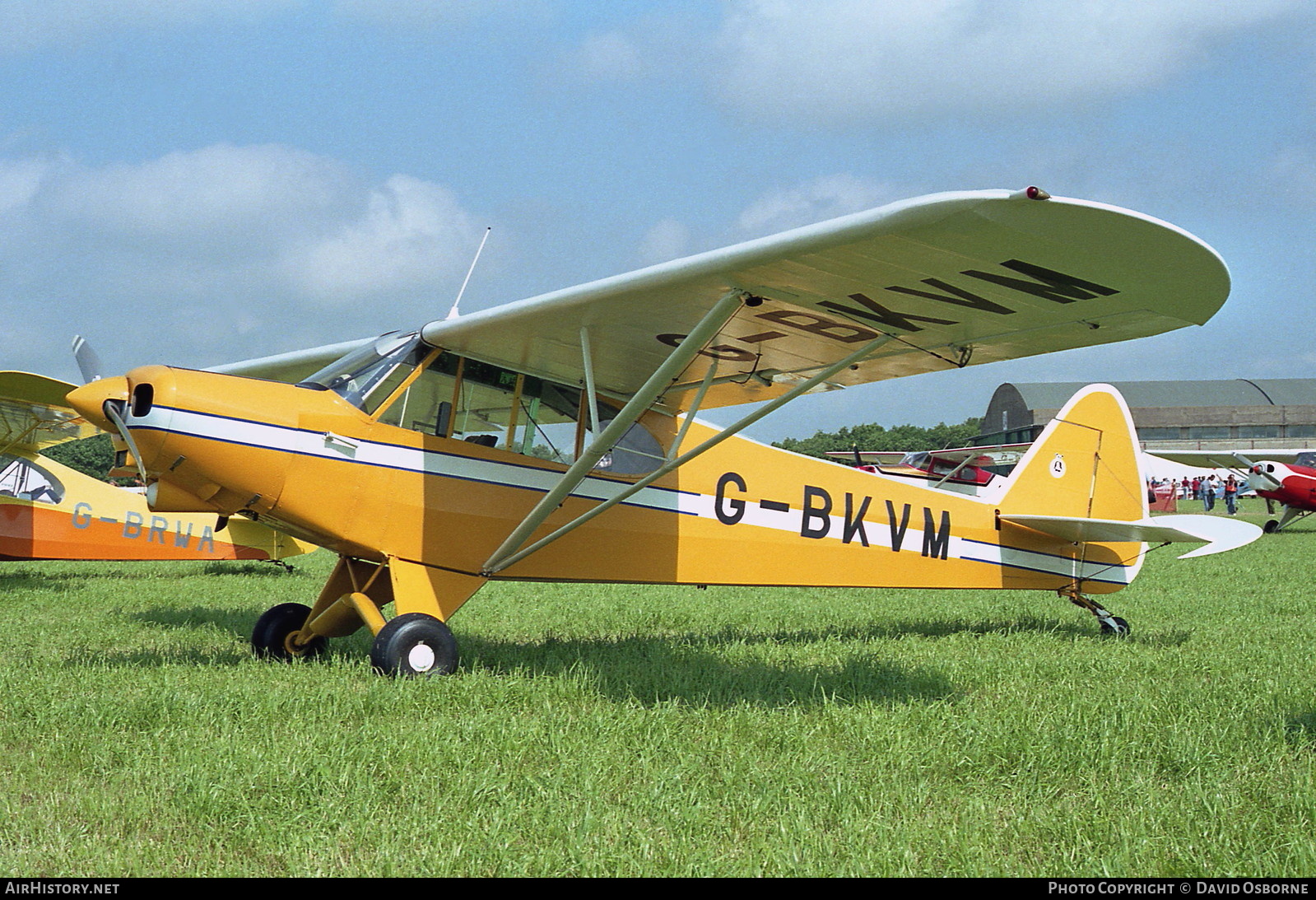 Aircraft Photo of G-BKVM | Piper L-21A Super Cub | AirHistory.net #740808