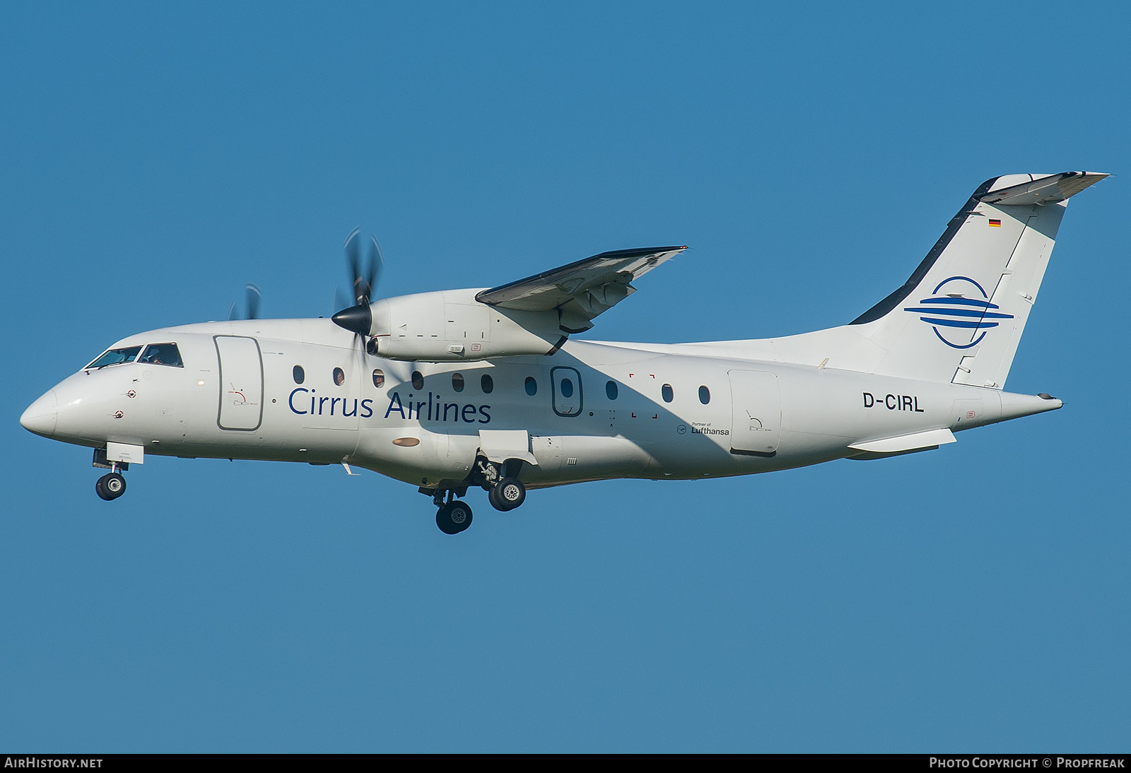 Aircraft Photo of D-CIRL | Dornier 328-110 | Cirrus Airlines | AirHistory.net #740812