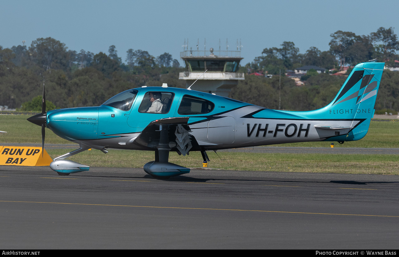 Aircraft Photo of VH-FOH | Cirrus SR-22 G6-GTS | Flight One | AirHistory.net #740834