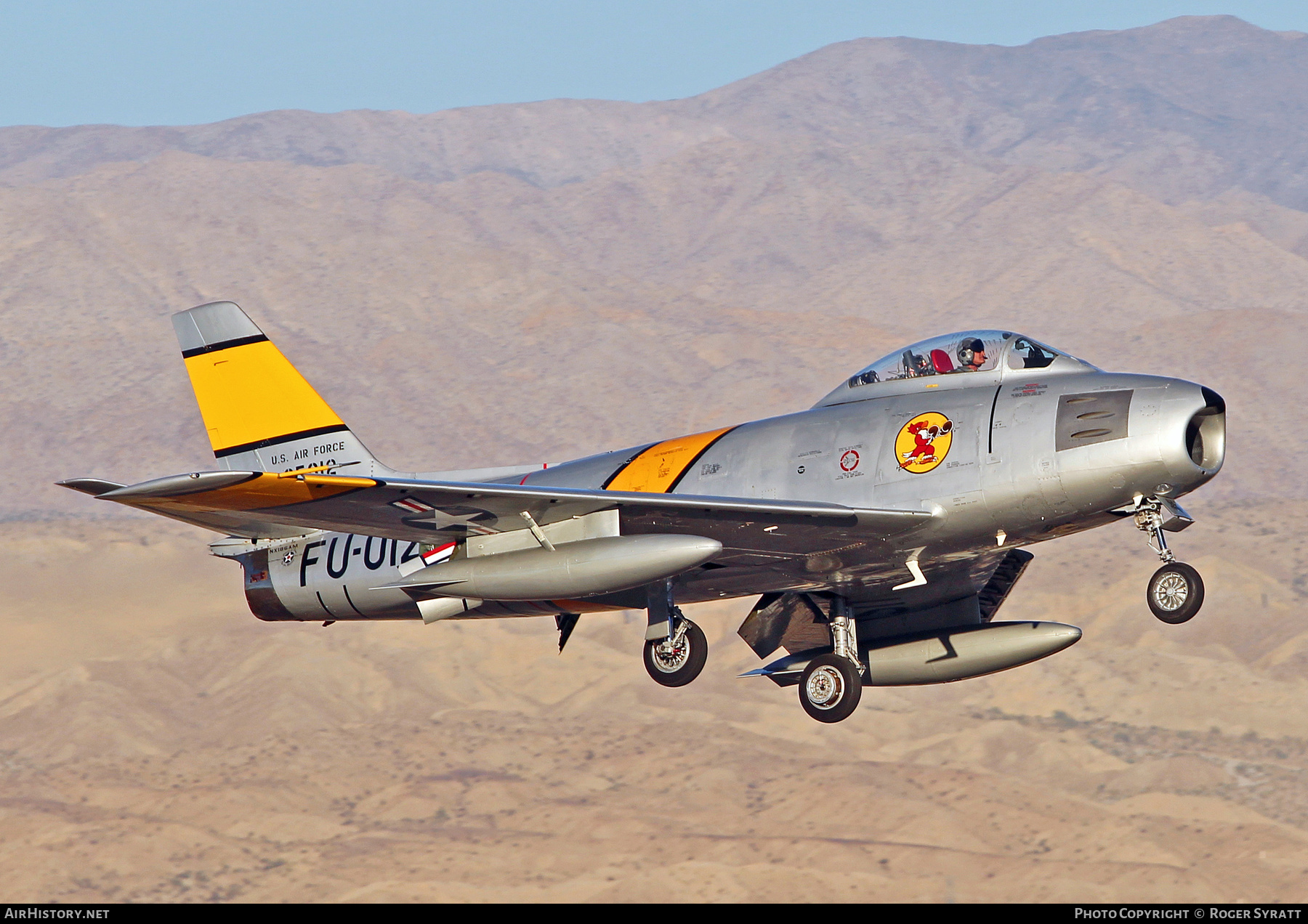 Aircraft Photo of N186AM / NX186AM / 25012 | North American F-86F Sabre | USA - Air Force | AirHistory.net #740836