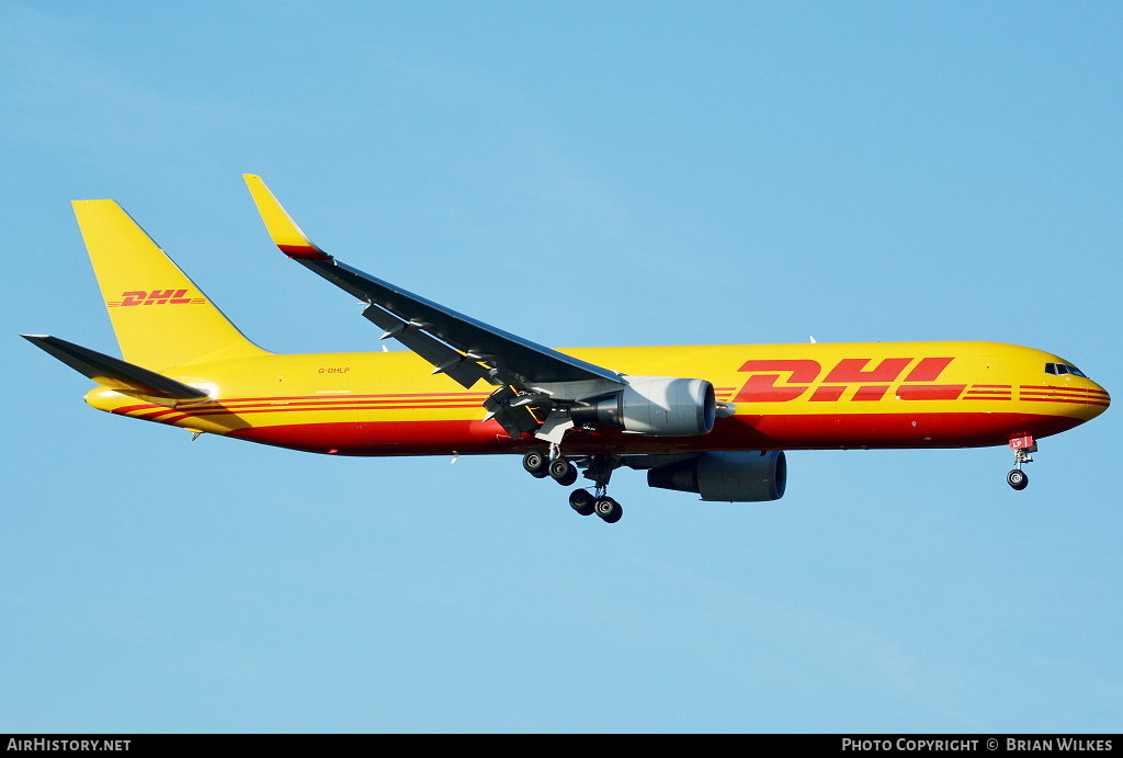 Aircraft Photo of G-DHLP | Boeing 767-316/ER(BCF) | DHL International | AirHistory.net #740842