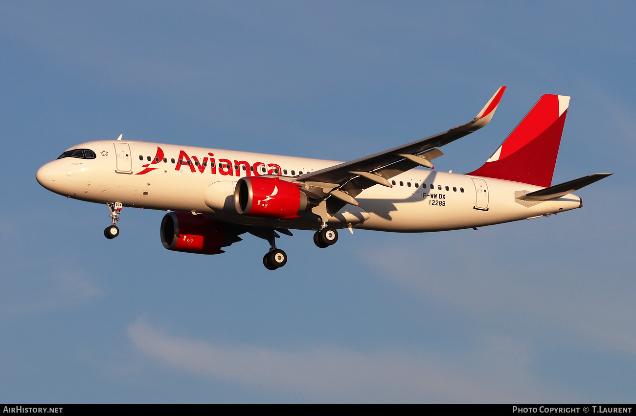 Aircraft Photo of F-WWDX | Airbus A320-251N | Avianca | AirHistory.net #740843