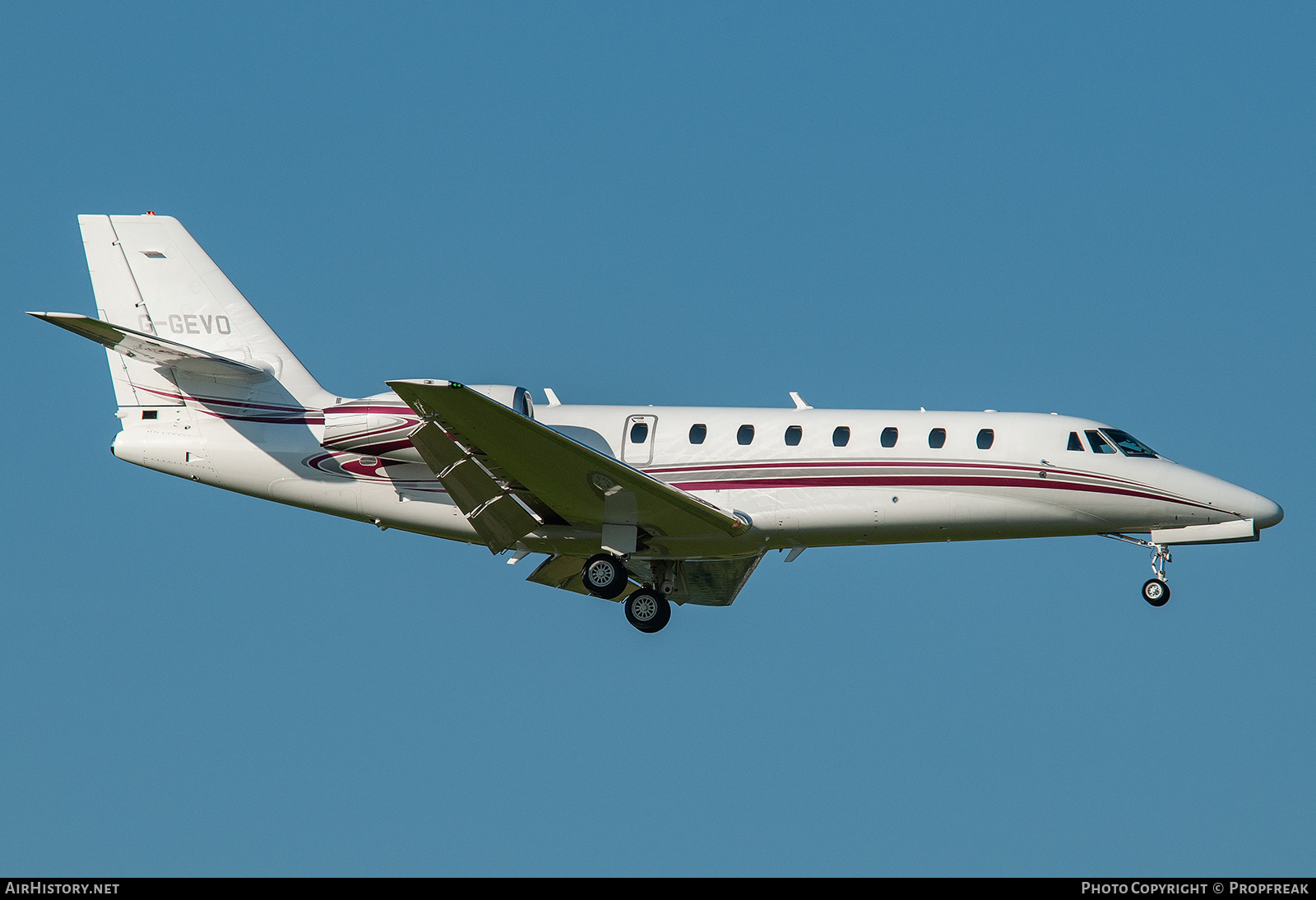 Aircraft Photo of G-GEVO | Cessna 680 Citation Sovereign | AirHistory.net #740848