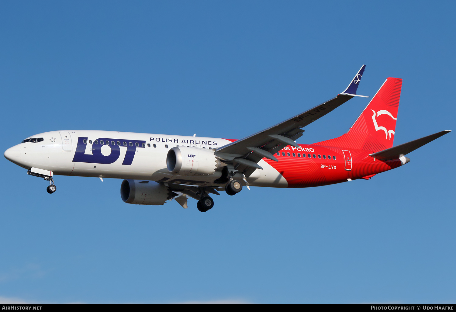 Aircraft Photo of SP-LVG | Boeing 737-8 Max 8 | LOT Polish Airlines - Polskie Linie Lotnicze | AirHistory.net #740877