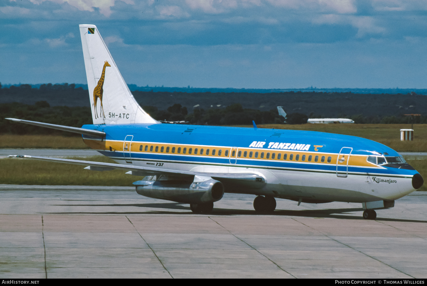 Aircraft Photo of 5H-ATC | Boeing 737-2R8C/Adv | Air Tanzania | AirHistory.net #740878