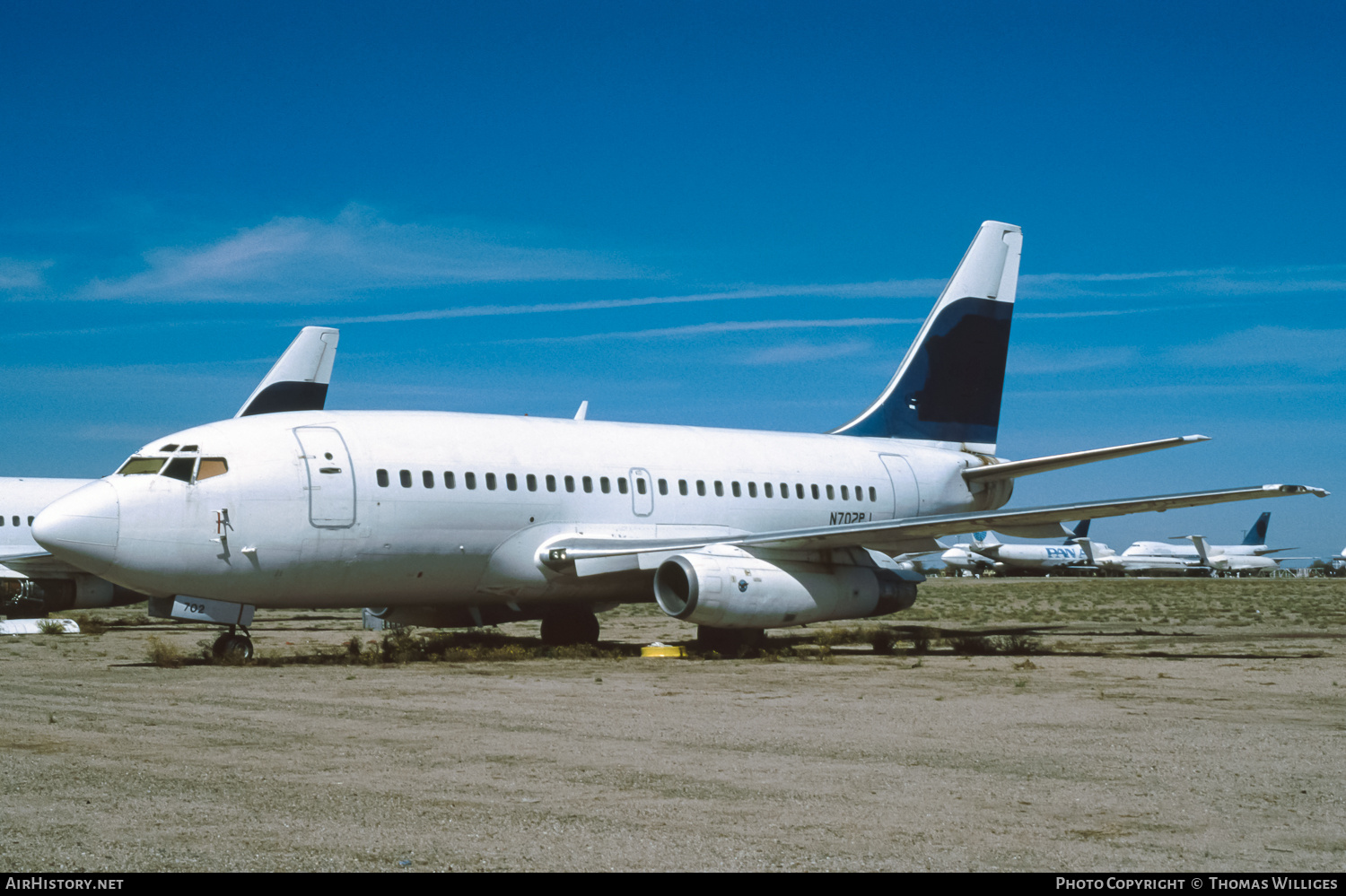 Aircraft Photo of N702PJ | Boeing 737-130 | AirHistory.net #740885