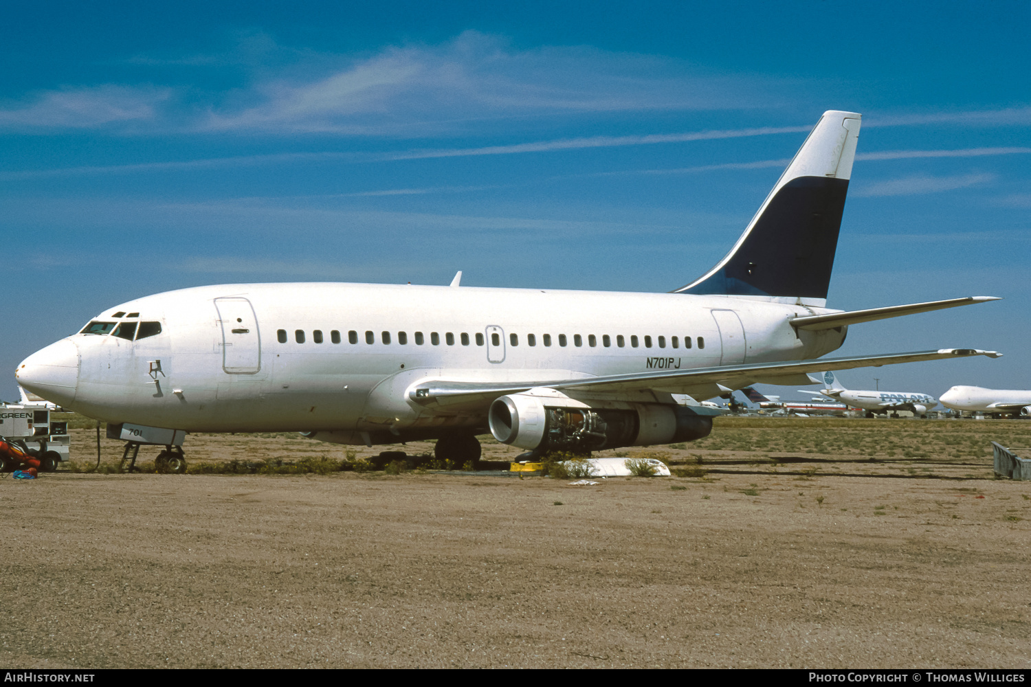 Aircraft Photo of N701PJ | Boeing 737-130 | AirHistory.net #740886