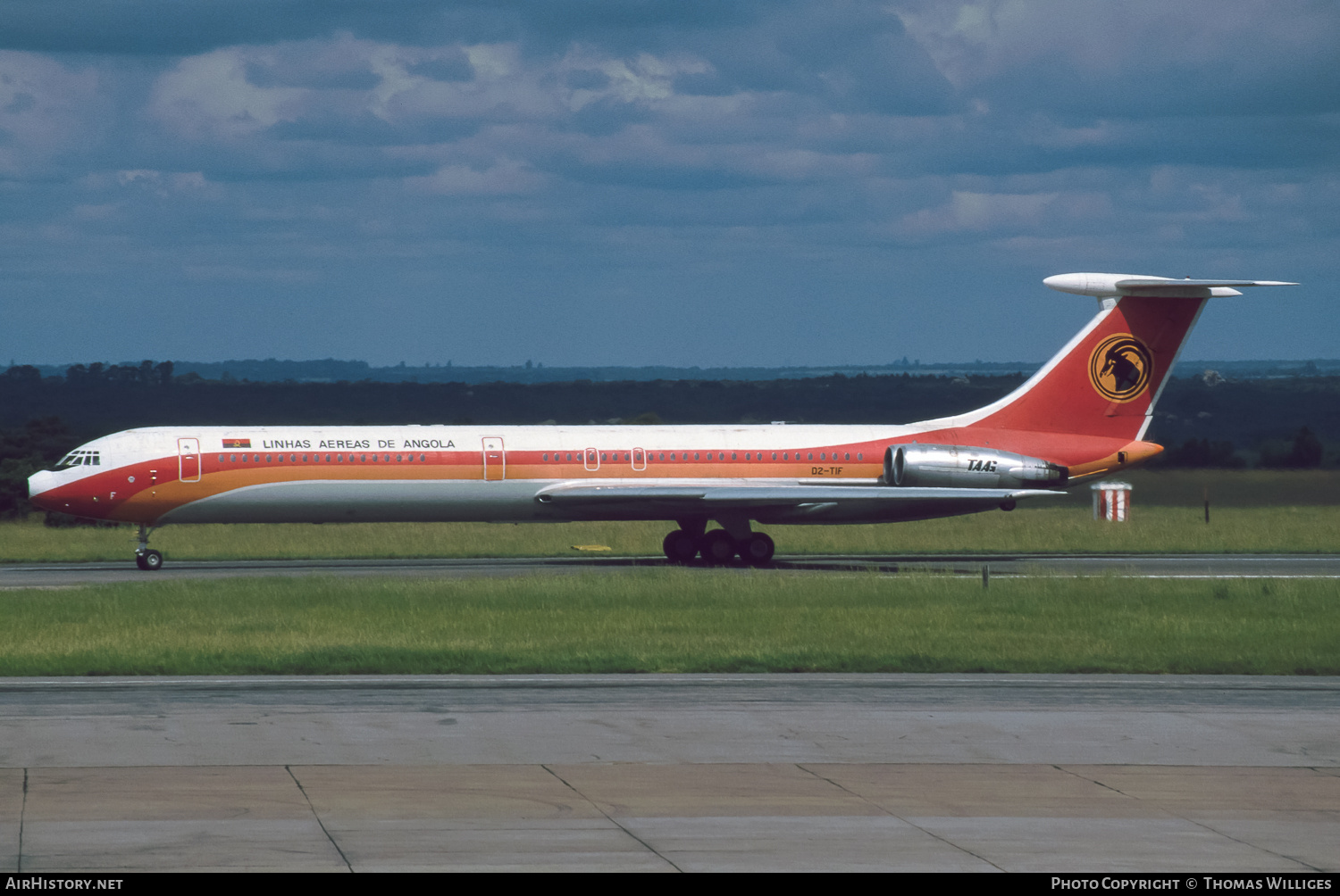 Aircraft Photo of D2-TIF | Ilyushin Il-62M | TAAG Angola Airlines - Linhas Aéreas de Angola | AirHistory.net #740893