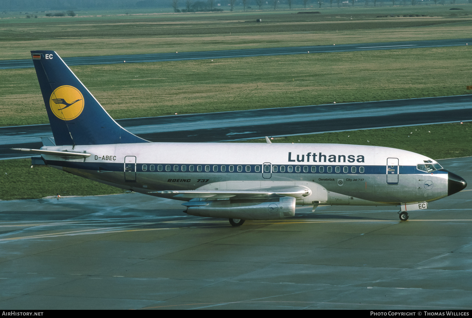 Aircraft Photo of D-ABEC | Boeing 737-130 | Lufthansa | AirHistory.net #740902