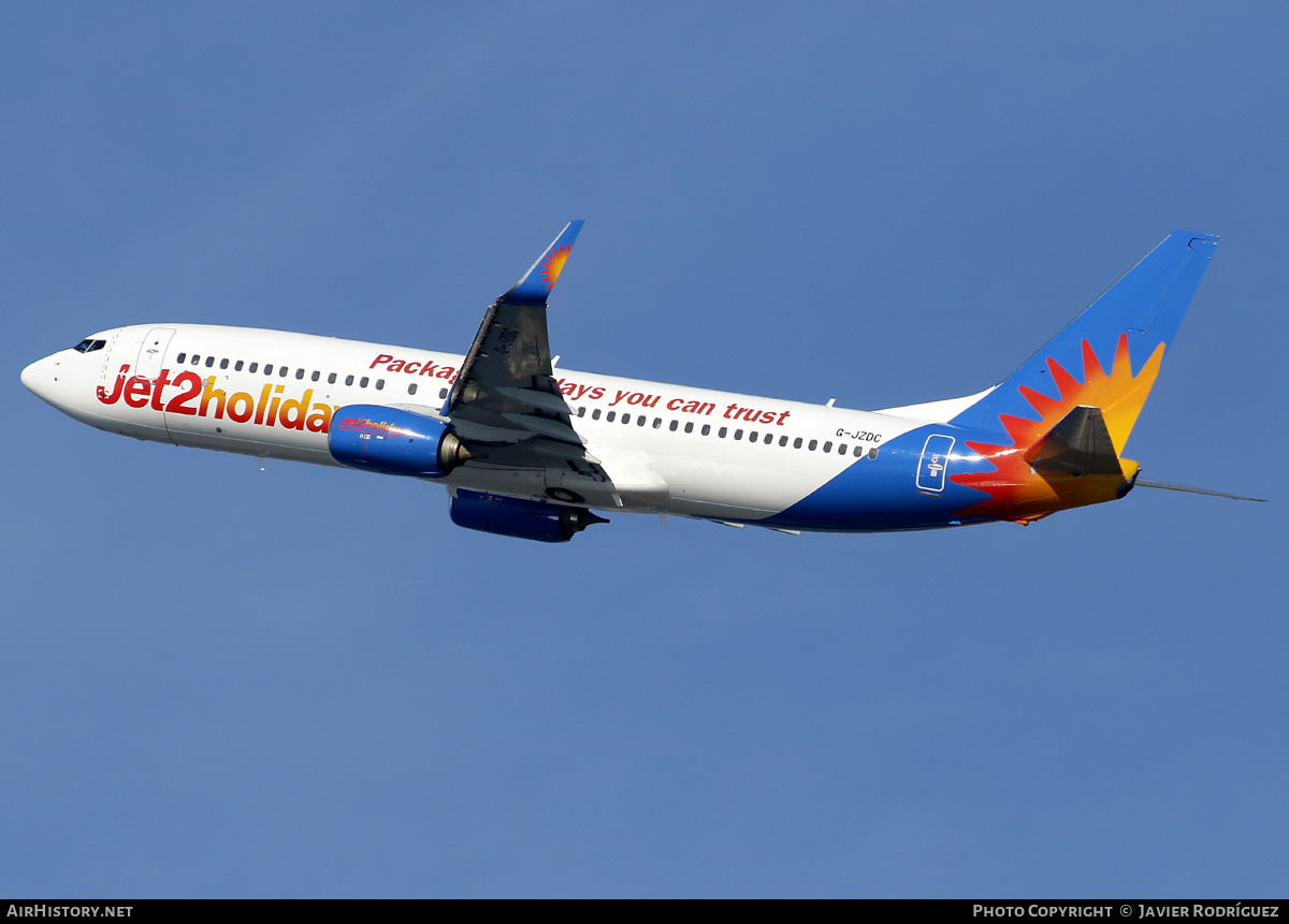 Aircraft Photo of G-JZDC | Boeing 737-82R | Jet2 Holidays | AirHistory.net #740914