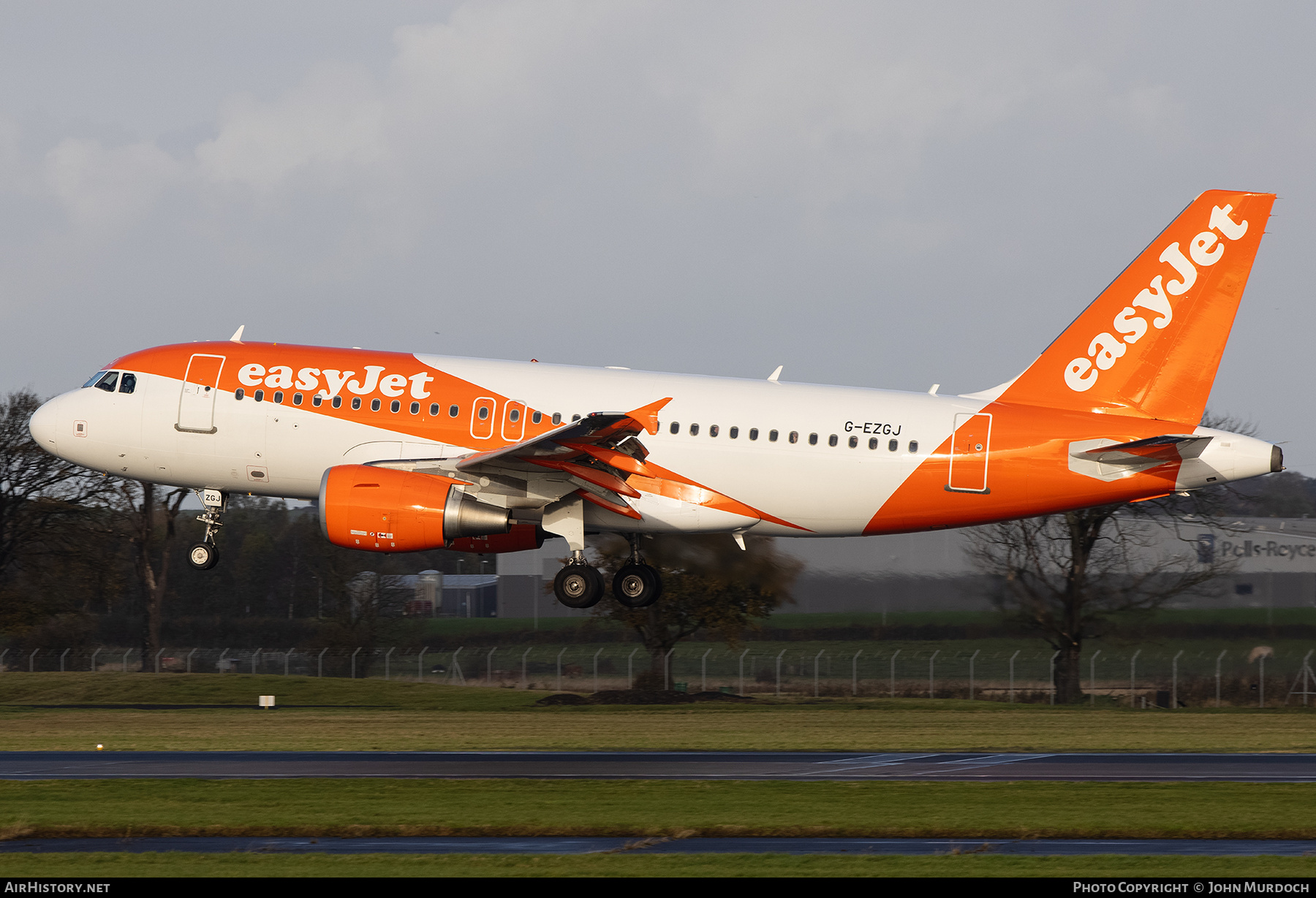Aircraft Photo of G-EZGJ | Airbus A319-111 | EasyJet | AirHistory.net #740916