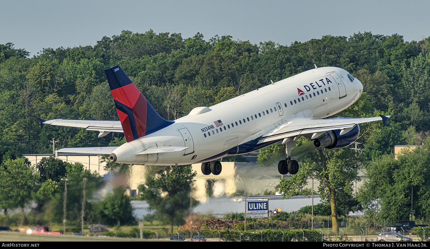 Aircraft Photo of N332NB | Airbus A319-114 | Delta Air Lines | AirHistory.net #740929