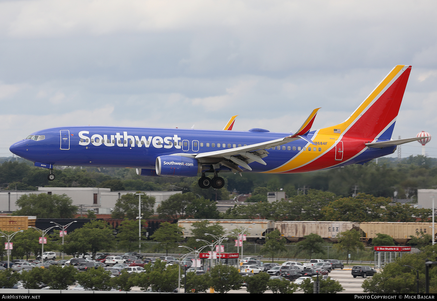 Aircraft Photo of N8684F | Boeing 737-8H4 | Southwest Airlines | AirHistory.net #740935