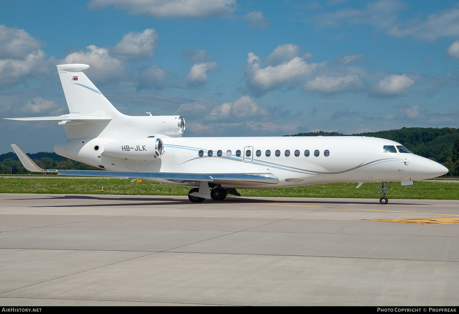 Aircraft Photo of HB-JLK | Dassault Falcon 7X | AirHistory.net #740940