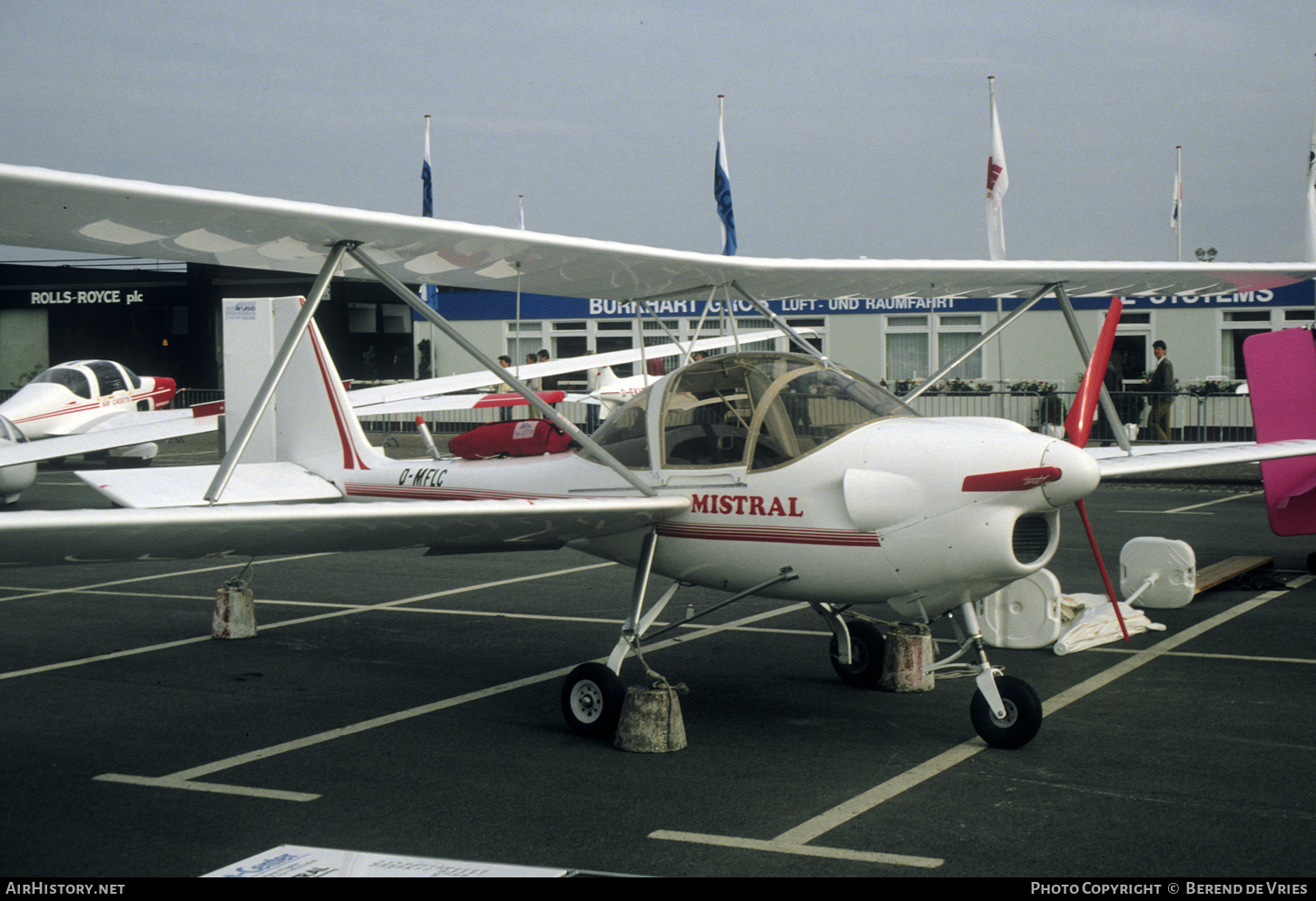 Aircraft Photo of D-MFLC | Aviasud AE-206 Mistral | AirHistory.net #740973