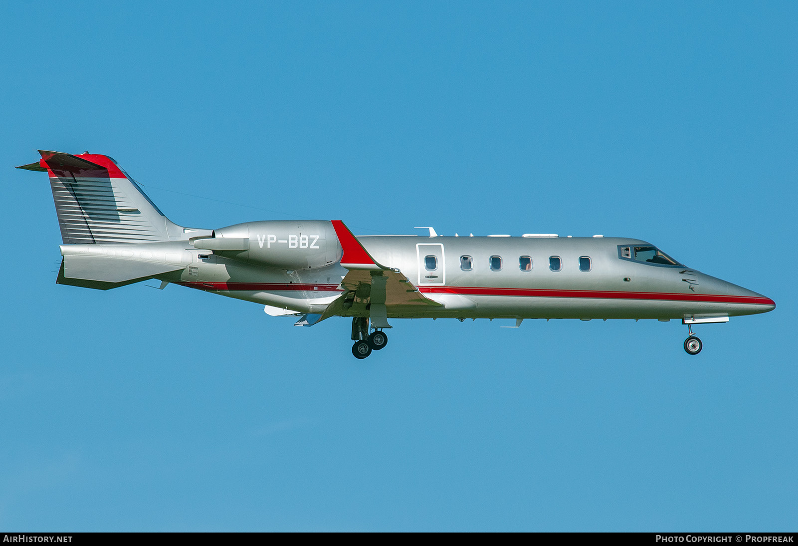 Aircraft Photo of VP-BBZ | Learjet 60 | AirHistory.net #740978