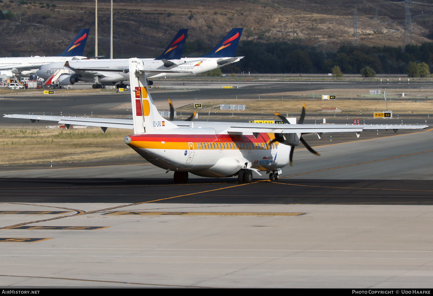 Aircraft Photo of EC-LRU | ATR ATR-72-600 (ATR-72-212A) | Iberia Regional | AirHistory.net #740979
