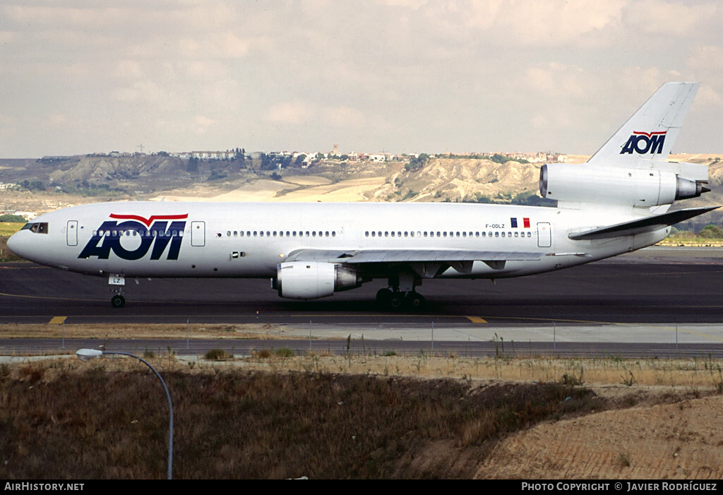 Aircraft Photo of F-ODLZ | McDonnell Douglas DC-10-30 | AOM French Airlines | AirHistory.net #740980