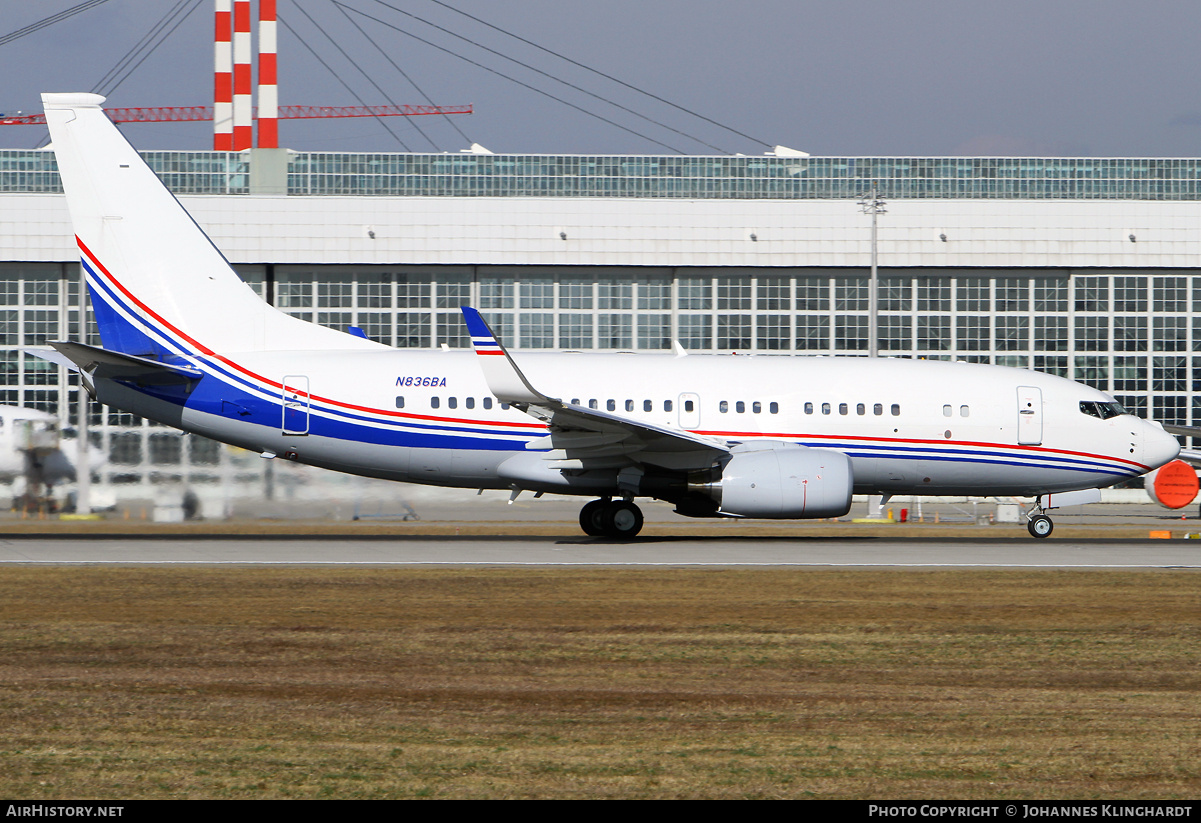Aircraft Photo of N836BA | Boeing 737-7BC BBJ | AirHistory.net #741005