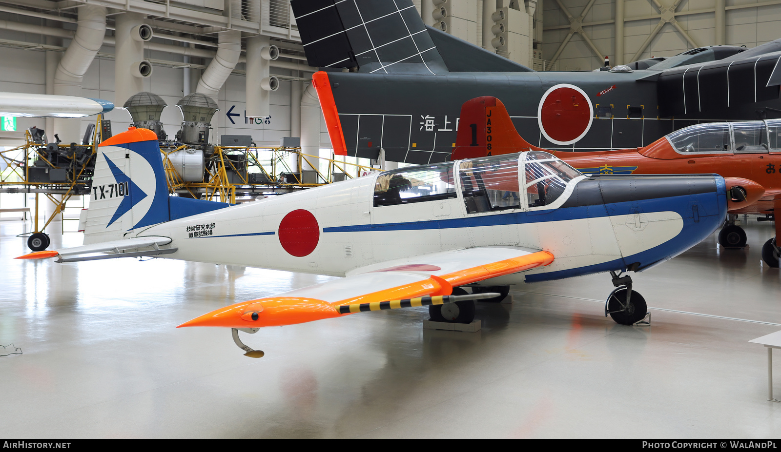 Aircraft Photo of TX-7101 | Saab 91B Safir | Japan - Air Force | AirHistory.net #741086