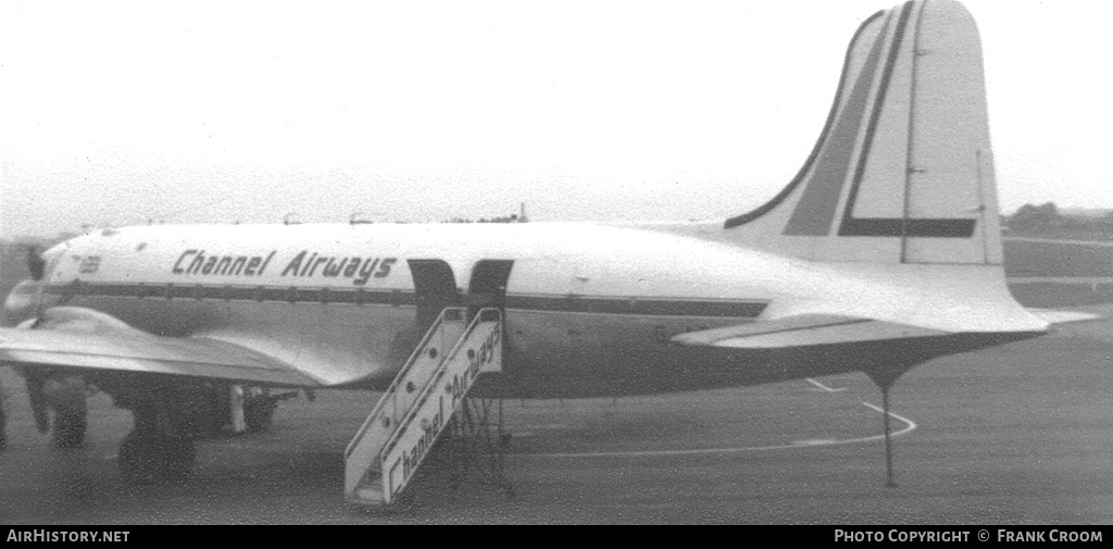 Aircraft Photo of G-ARYY | Douglas DC-4-1009 | Channel Airways | AirHistory.net #741093