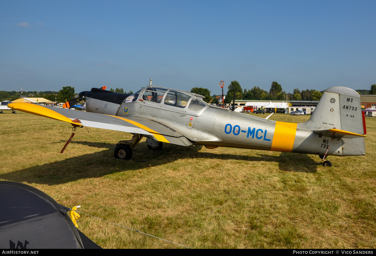Aircraft Photo of OO-MCL | Morane-Saulnier MS-733 Alcyon | AirHistory.net #741102