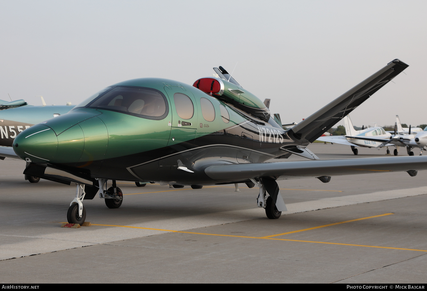 Aircraft Photo of N7212S | Cirrus SF-50 Vision G2+ | AirHistory.net #741105