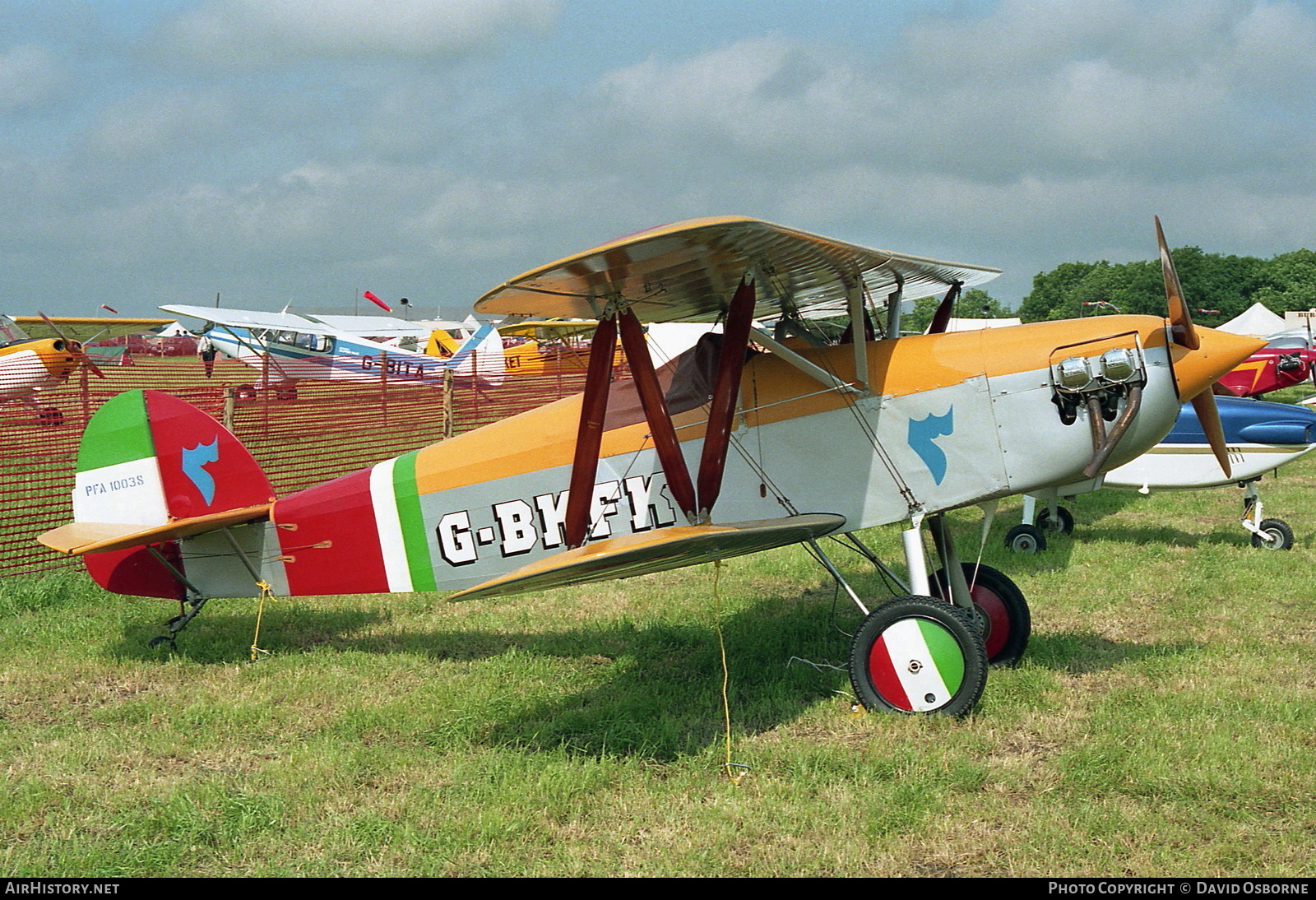Aircraft Photo of G-BKFK | Isaacs Fury II | AirHistory.net #741109