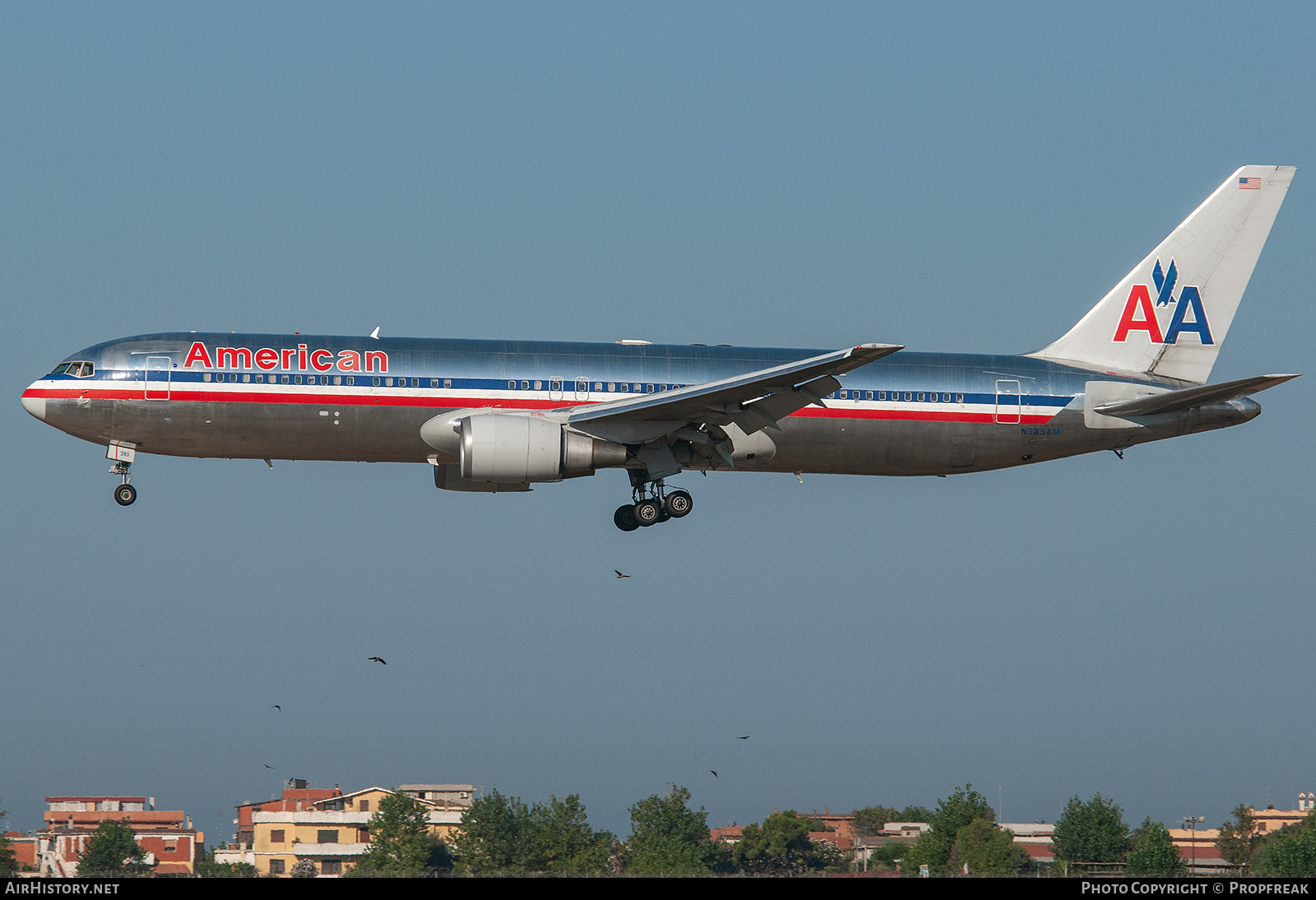 Aircraft Photo of N385AM | Boeing 767-323/ER | American Airlines | AirHistory.net #741141